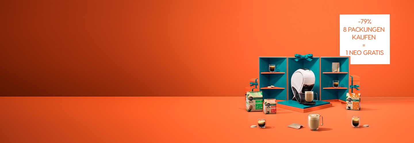 NEO Latte Gratis beim Kauf von mindestens 8 NEO Packungen banner