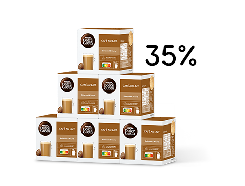 Offre spéciale Packs Avantages : 35 % offerts | NESCAFÉ® Dolce Gusto® header image