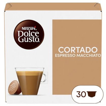 CORTADO 30 KAPSELN Box - Vorderseite - NESCAFÉ® Dolce Gusto®