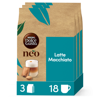 NEO Latte Macchiato Vorteilspack - 18 Pads & 18 Sachets