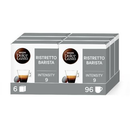 RISTRETTO BARISTA VORTEILSPACK 96 KAPSELN Box - Vorderseite - NESCAFÉ® Dolce Gusto®
