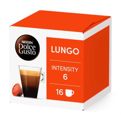 LUNGO 16 KAPSELN Box - Vorderseite - NESCAFÉ® Dolce Gusto®