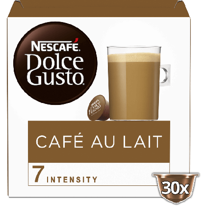 Frontansicht Café au Lait XL Kapselbox 