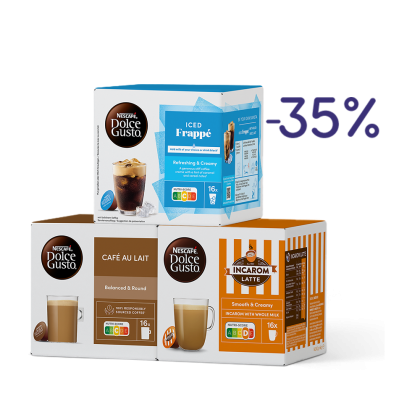 Bundle café Favoris de l’été | Iced Frappé, Café au Lait & Incarom Latte