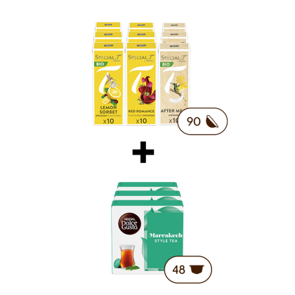 TEE LOVERS MIT INFUSER VORTEILSPACK 138 KAPSELN