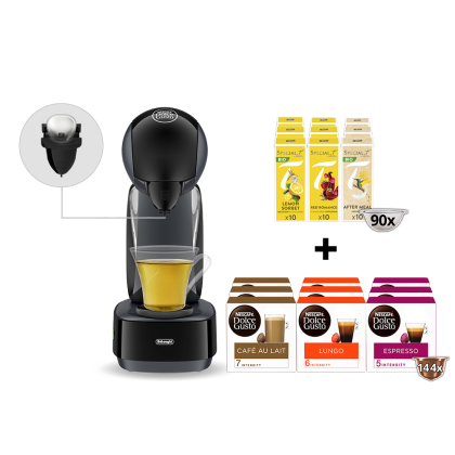 MEGA VORTEILSPACK 234 KAFFEE- & TEEKAPSELN MIT INFUSER