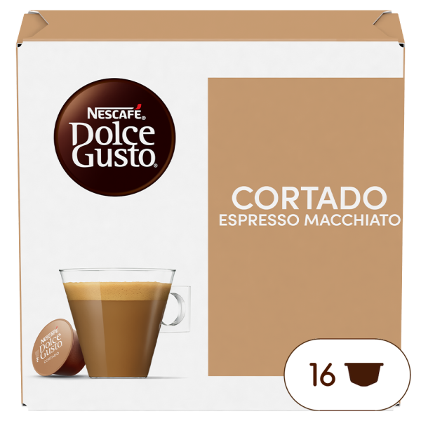 Boîte de 16 capsules CORTADO 16 CAPSULES NESCAFÉ® Dolce Gusto®