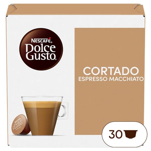 CORTADO 30 KAPSELN Box - Vorderseite - NESCAFÉ® Dolce Gusto®