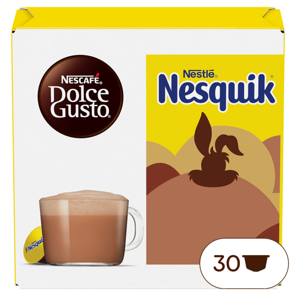 NESQUIK® 30 KAPSELN Box - Vorderseite - NESCAFÉ® Dolce Gusto®
