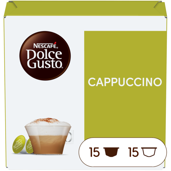 CAPPUCCINO MAGNUM 30 KAPSELN Box - Vorderseite - NESCAFÉ® Dolce Gusto®