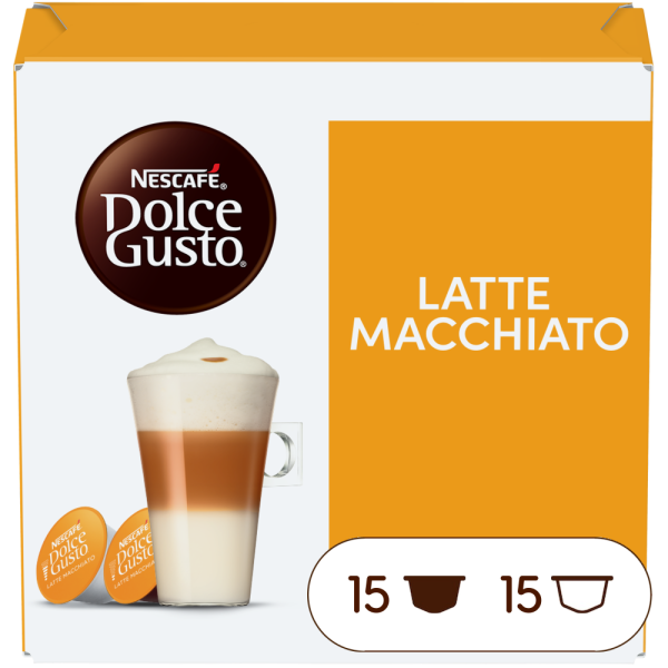 LATTE MACCHIATO MAGNUM 30 KAPSELN Box - Vorderseite - NESCAFÉ® Dolce Gusto®