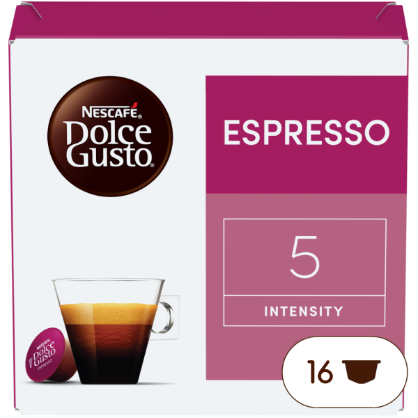 Boîte de 16 capsules ESPRESSO 16 CAPSULES NESCAFÉ® Dolce Gusto®