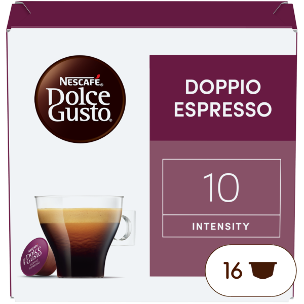 Boîte de 16 capsules DOPPIO ESPRESSO 16 CAPSULES NESCAFÉ® Dolce Gusto®