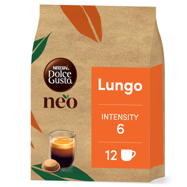 NEO Lungo 12 Pods Box - Vorderseite - NESCAFÉ® Dolce Gusto®