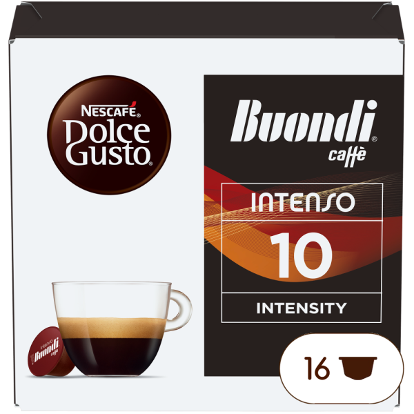 Boîte de 16 capsules BUONDI INTENSO 16 CAPSULES NESCAFÉ® Dolce Gusto®