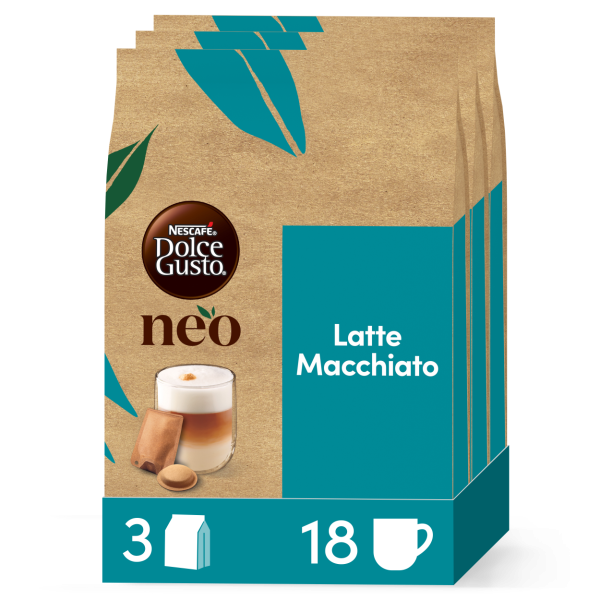 NEO Latte Macchiato Vorteilspack - 18 Pads & 18 Sachets