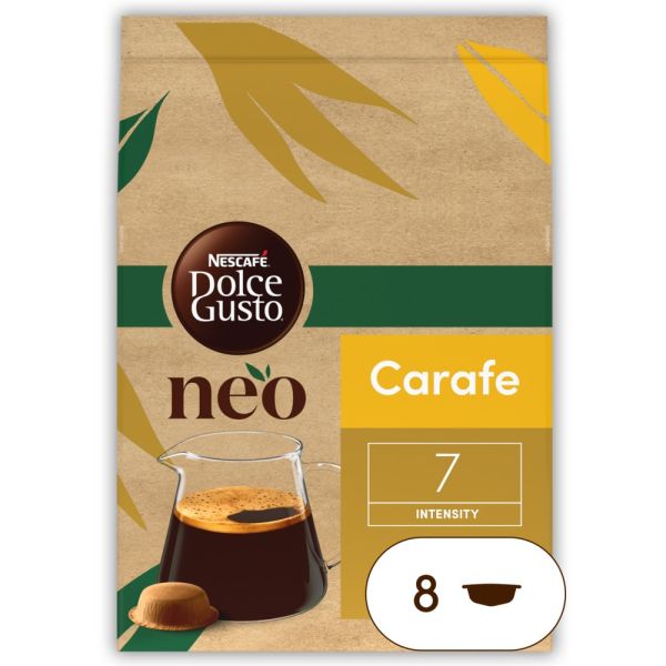 NEO Carafe 8 Pods Box - Vorderseite - NESCAFÉ® Dolce Gusto®