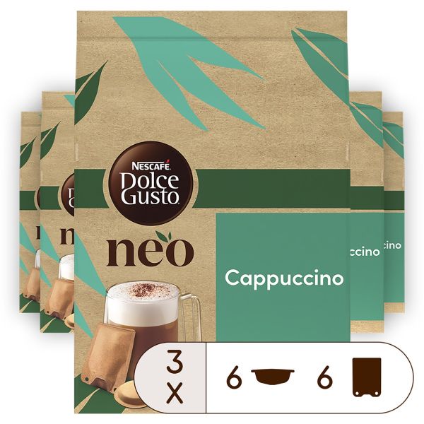 NEO Cappuccino Grosspackung 18 Pods & 18 Sachets