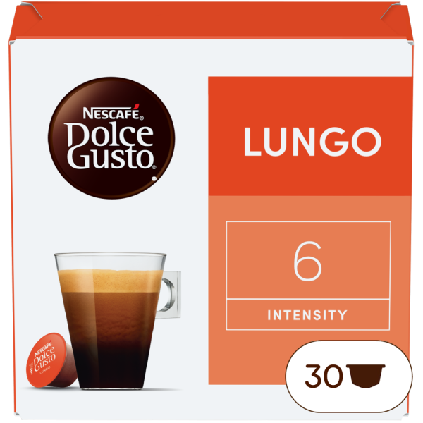 LUNGO MAGNUM 30 KAPSELN Box - Vorderseite - NESCAFÉ® Dolce Gusto®