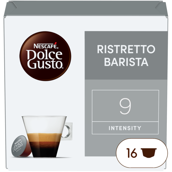 Boîte de 16 capsules RISTRETTO BARISTA 16 CAPSULES NESCAFÉ® Dolce Gusto®