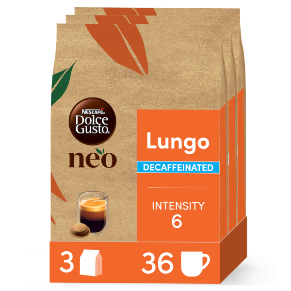 NEO Lungo Decaffeinato Pack Avantage - 36 Pods
