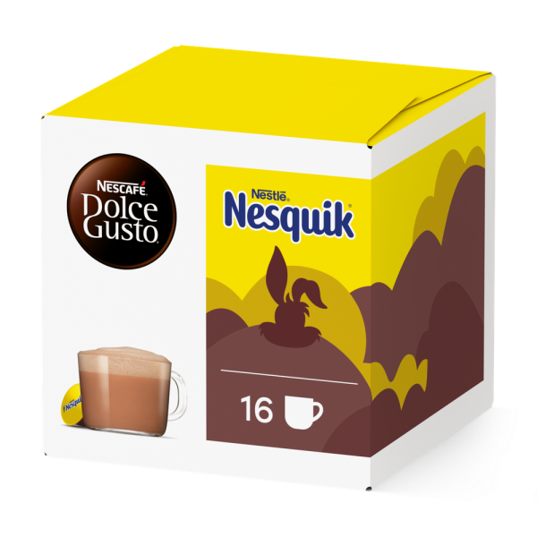 NESQUIK® 16 KAPSELN Box - Vorderseite - NESCAFÉ® Dolce Gusto®