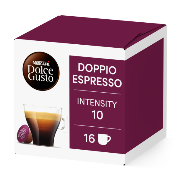 Boîte de 16 capsules DOPPIO ESPRESSO 16 CAPSULES NESCAFÉ® Dolce Gusto®