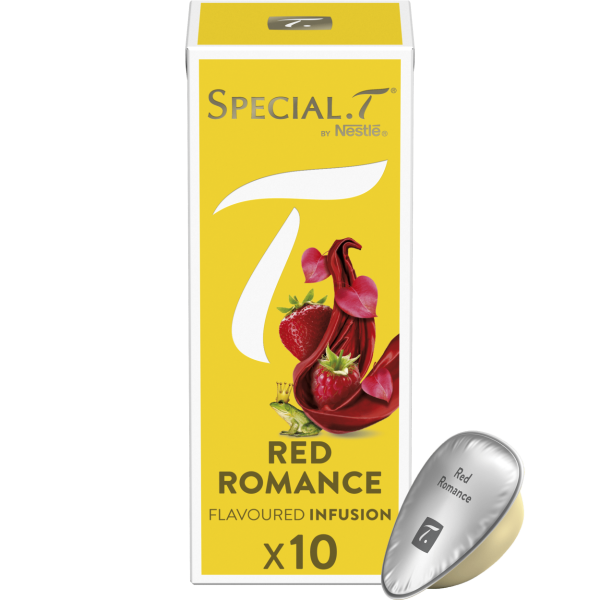 SPECIAL.T® RED ROMANCE 10 KAPSELN