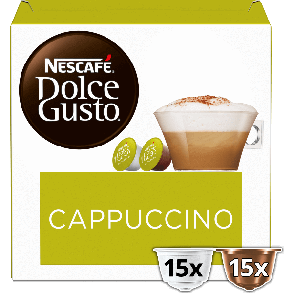 Frontansicht Cappuccino XL Kapselbox