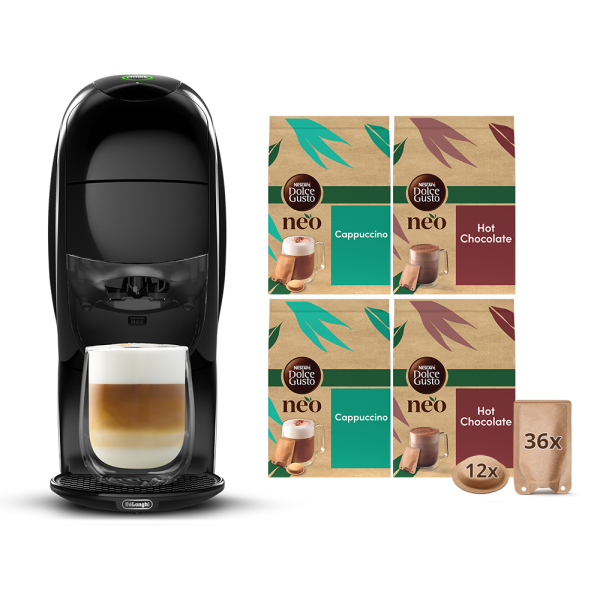 PACK GOURMAND NEO LATTE NOIRE + 4 BOÎTES
