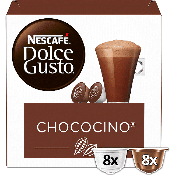 Frontansicht CHOCOCINO Kapselbox