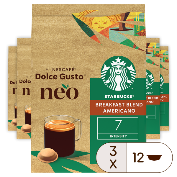 NEO Starbucks® Breakfast Blend Americano Pack Avantage 36 pods