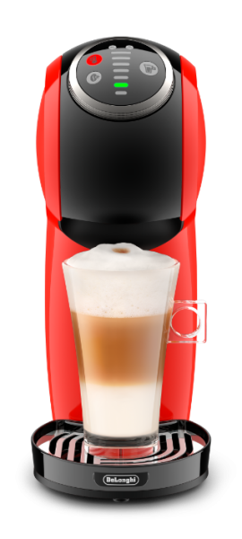 GENIO S PLUS AUTOMATIK ROT VON DE'LONGHI