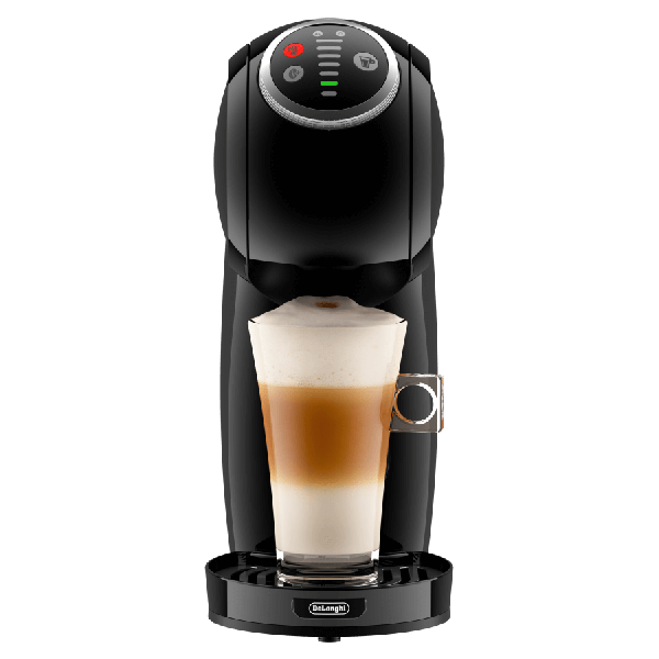 GENIO S PLUS AUTOMATIK SCHWARZ VON DE'LONGHI Frontansicht