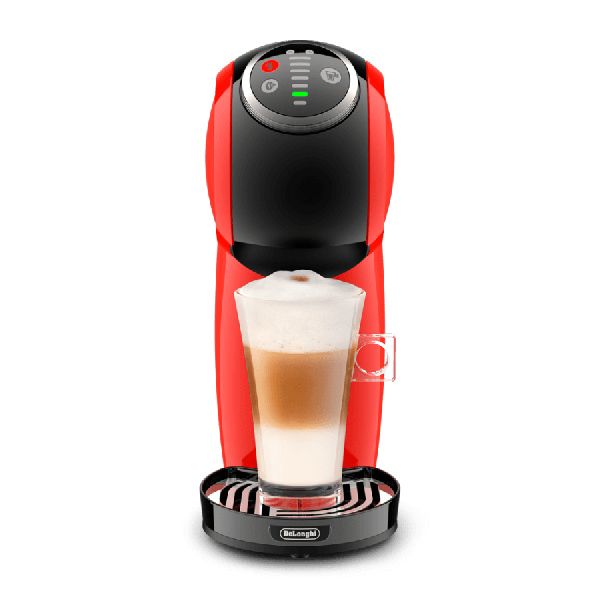 GENIO S PLUS AUTOMATIK ROT VON DE'LONGHI Frontansicht
