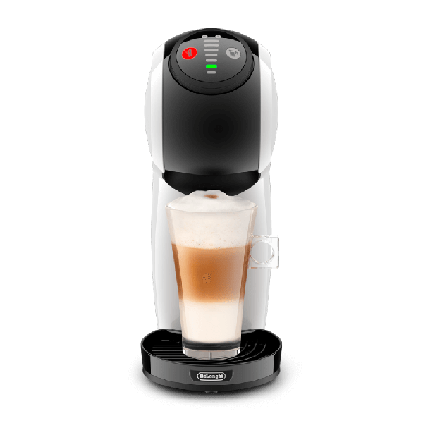 GENIO S AUTOMATIK WEISS VON DE'LONGHI Frontansicht