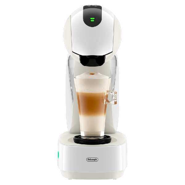 Infinissima Touch Automatik Weiss VON DE'LONGHI Frontansicht