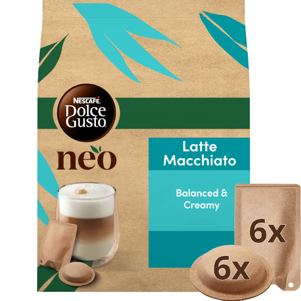 NEO LATTE MACCHIATO 6 PODS & 6 SACHETS