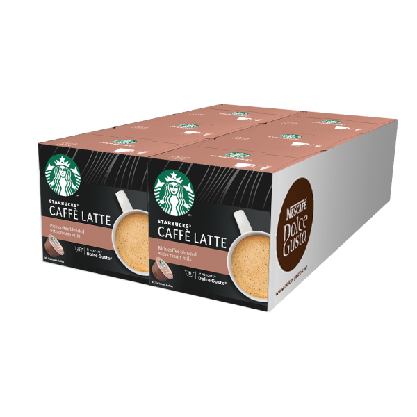 STARBUCKS® CAFFÈ LATTE VORTEILSPACK 72 KAPSELN