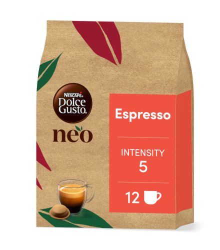 NEO Espresso 12 Pods Box - Vorderseite - NESCAFÉ® Dolce Gusto®
