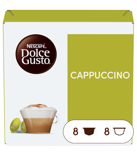 Boîte de 16 capsules CAPPUCCINO 16 CAPSULES NESCAFÉ® Dolce Gusto®