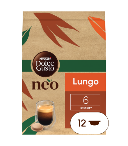 NEO Lungo 12 Pods Box - Vorderseite - NESCAFÉ® Dolce Gusto®