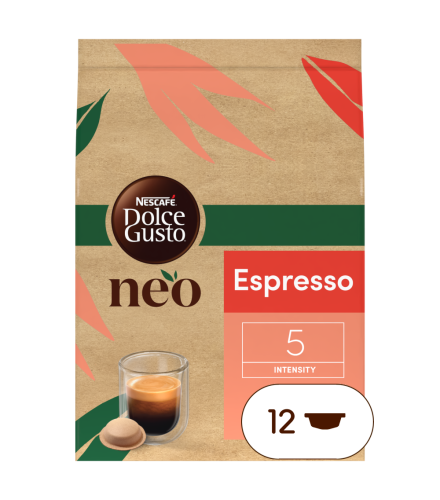 NEO Espresso 12 Pods Box - Vorderseite - NESCAFÉ® Dolce Gusto®