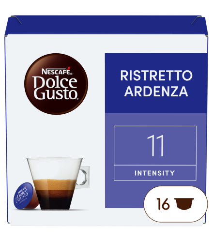 RISTRETTO ARDENZA 16 KAPSELN Box - Vorderseite - NESCAFÉ® Dolce Gusto®