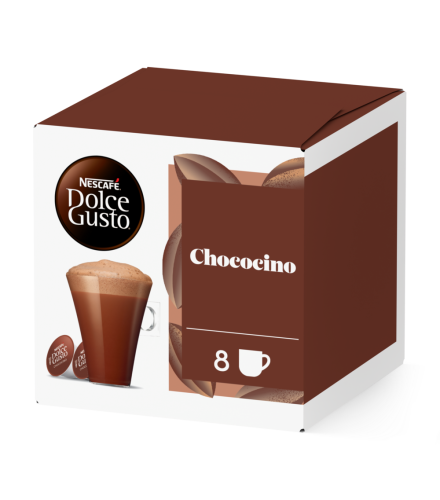 CHOCOCINO 16 KAPSELN Box - Vorderseite - NESCAFÉ® Dolce Gusto®