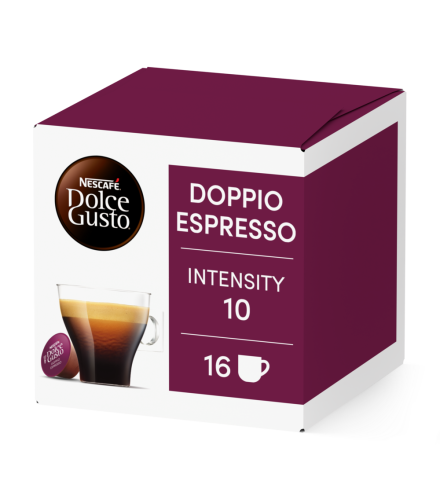 Bo&icirc;te de 16 capsules DOPPIO ESPRESSO 16 CAPSULES NESCAF&Eacute;&reg; Dolce Gusto&reg;