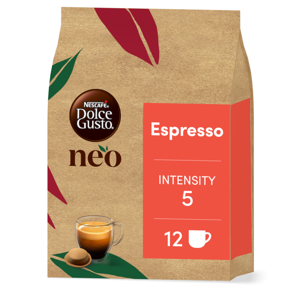 NEO Espresso 12 Pods Box - Vorderseite - NESCAFÉ® Dolce Gusto®