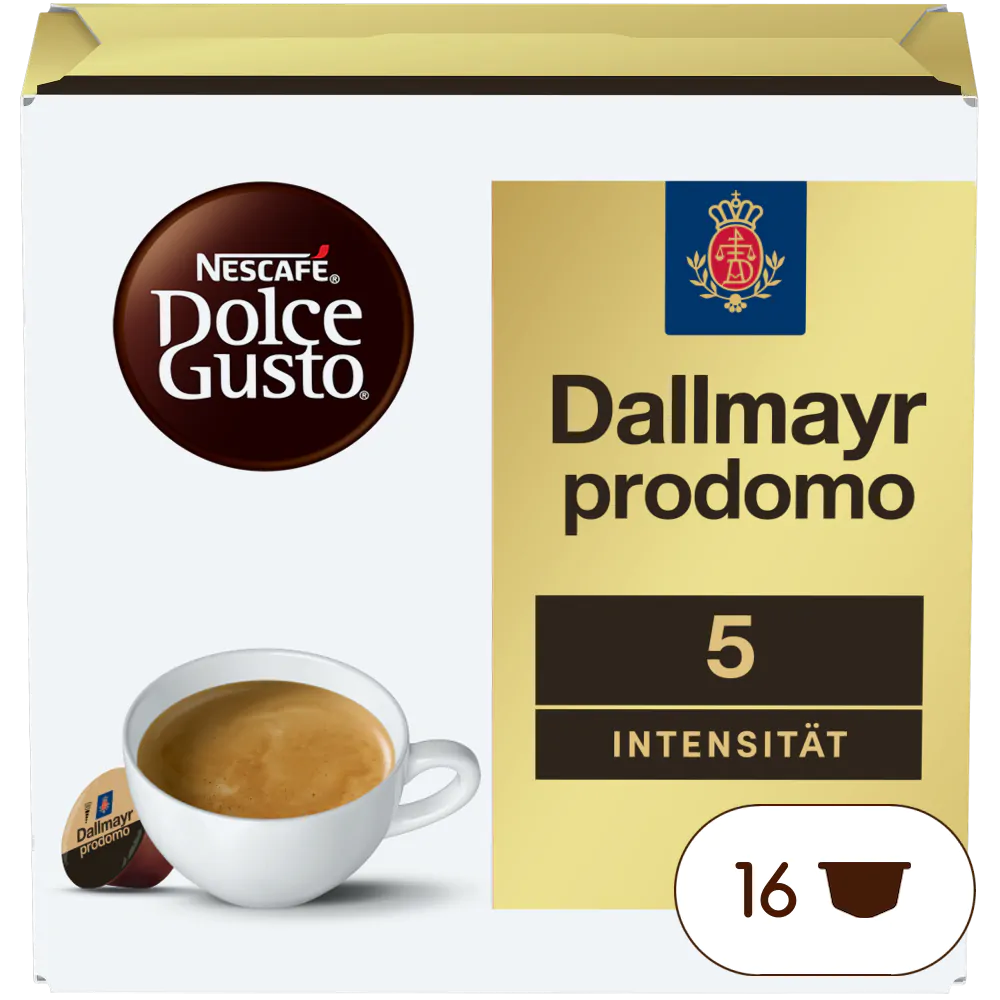 Variete de cafe Dallmayr Prodomo NESCAFE Dolce Gusto
