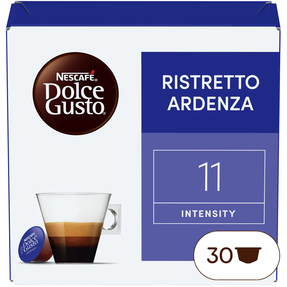 Acheter 30 capsules Ristretto Ardenza en ligne NESCAFE Dolce Gusto