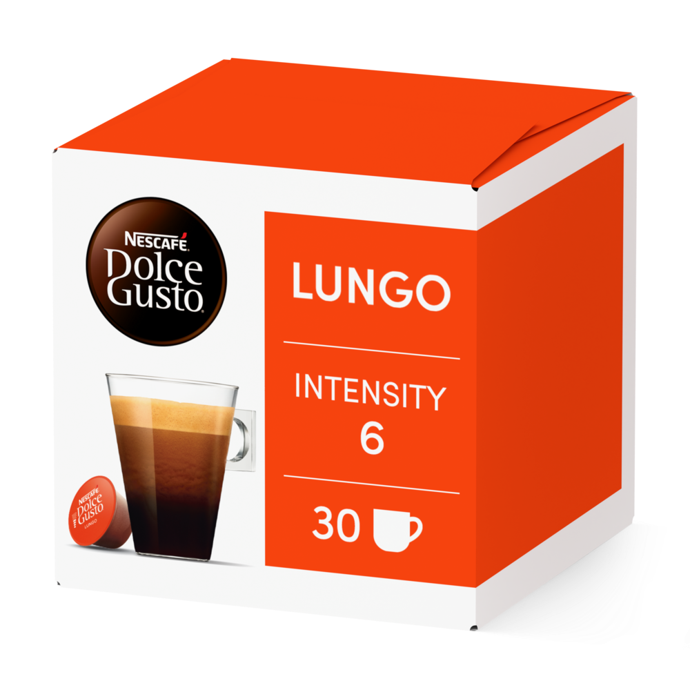 Boîte de 30 capsules LUNGO MAGNUM 30 CAPSULES NESCAFÉ® Dolce Gusto®